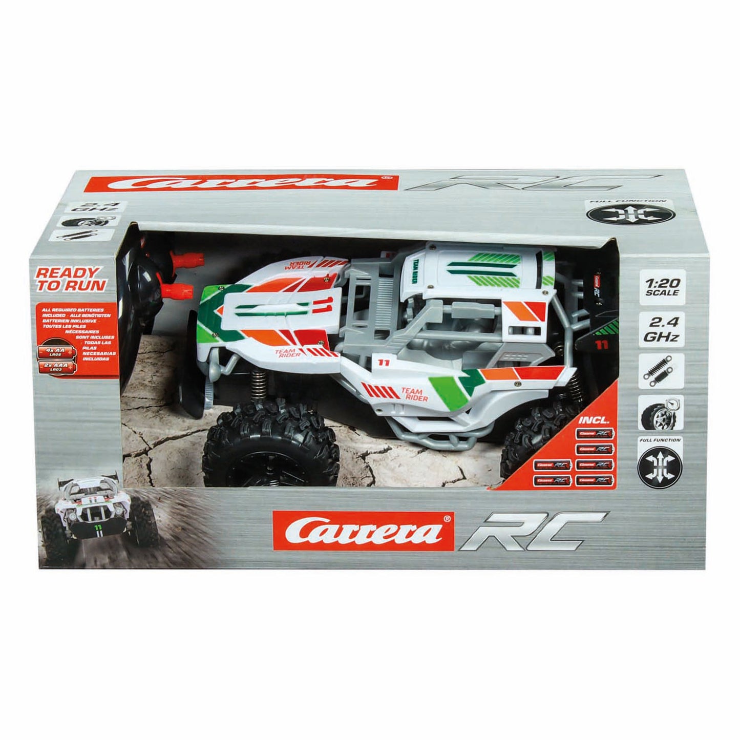 Piloto del equipo Carrera rc 2.4ghz - 1:20