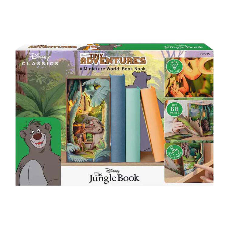 Disney Revell - Tiny Adventures Book Nook - il libro della giungla