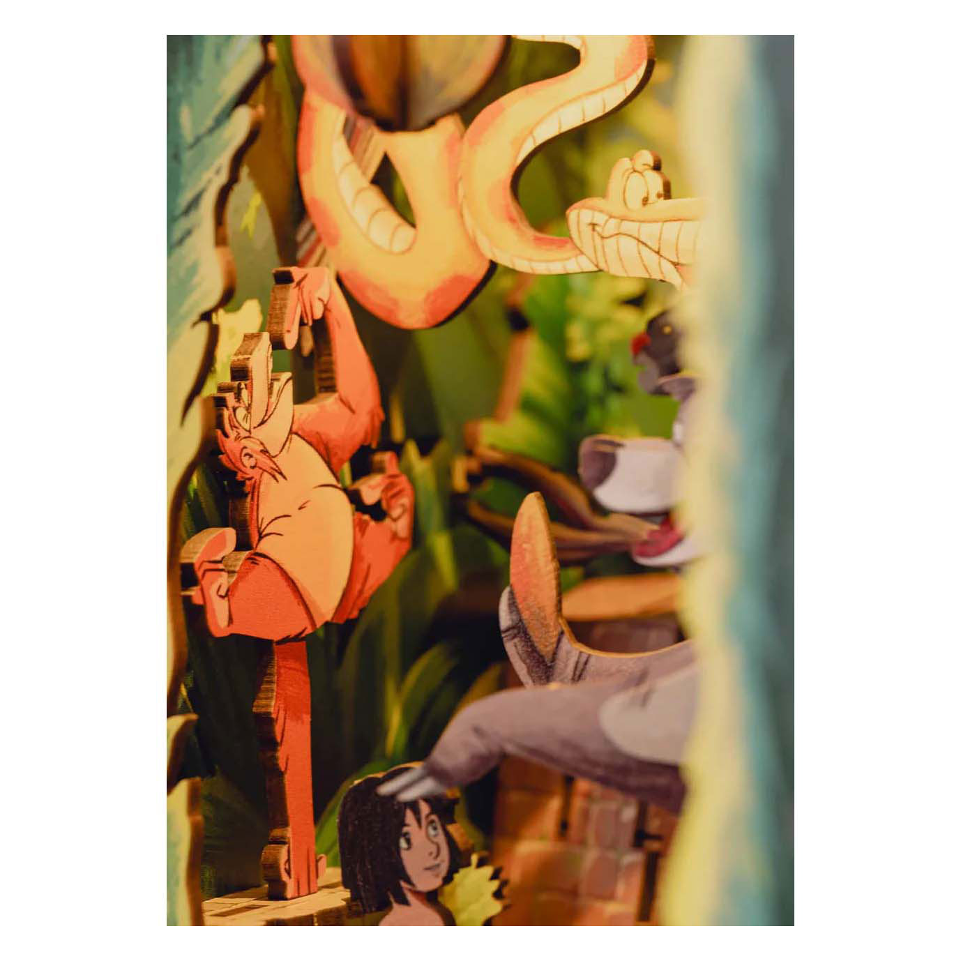 Disney Revell - Tiny Adventures Book Nook - il libro della giungla