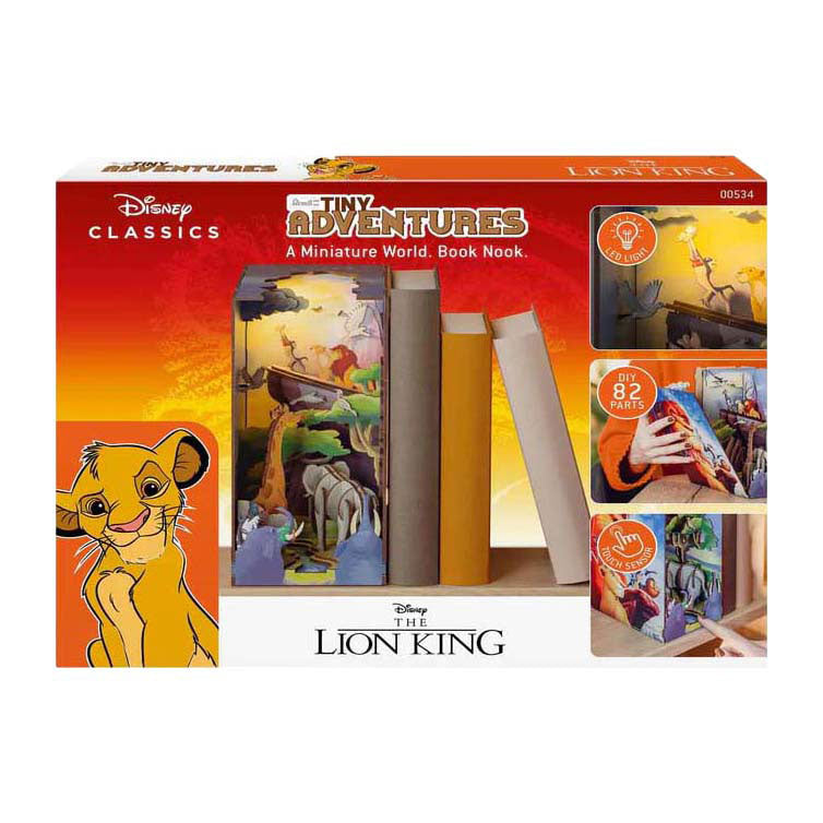 Disney revell - rincón del libro de pequeñas aventuras del rey león