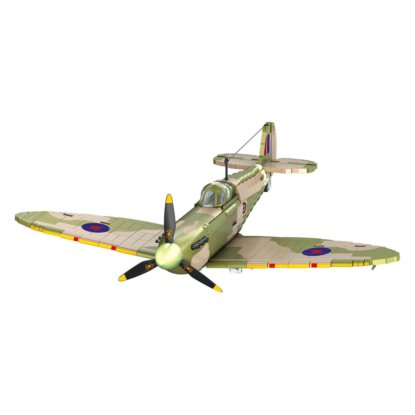 Revell Brick System Building Blocks Iron Maiden Spitfire MK.II Aces High 1:18 - 2802 pezzi.