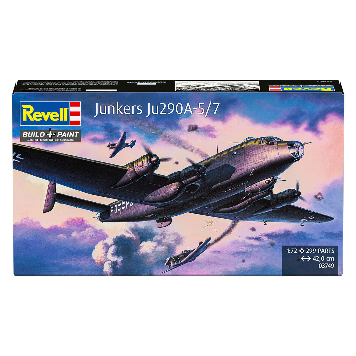 Revell modelbouwpakket junkers ju 290a-5 'seeadler' 1:72 - 299dlg