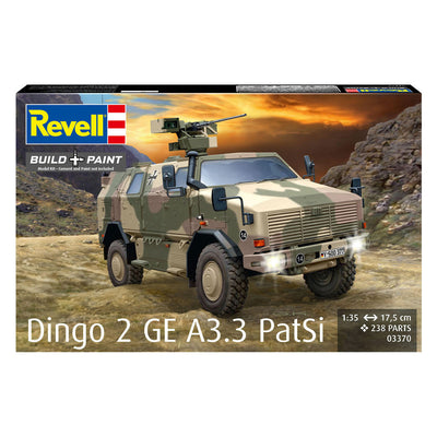 Revell model kit dingo 2 ge a3.3 patsi 1:35 - 238 uds.