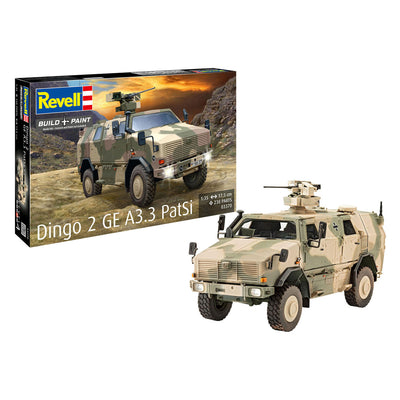 Revell model kit dingo 2 ge a3.3 patsi 1:35 - 238 uds.