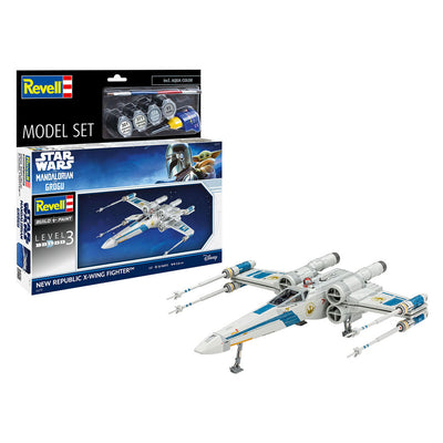 Revell model kit the mandalorian e grogu new Republic x-wing combattente 1:57 - 38 pezzi.