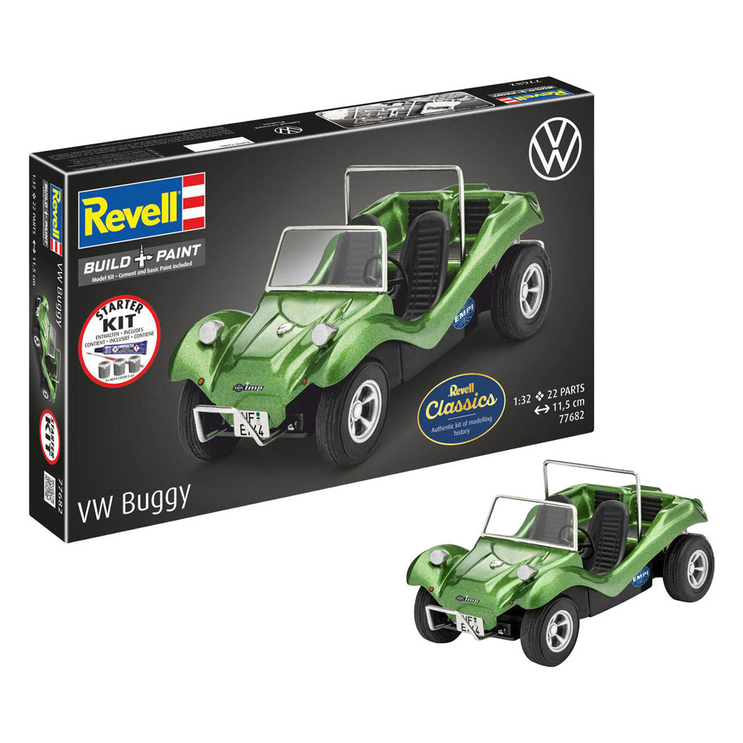 Revell model kit starter kit vw buggy 1:32 - 22 pcs.