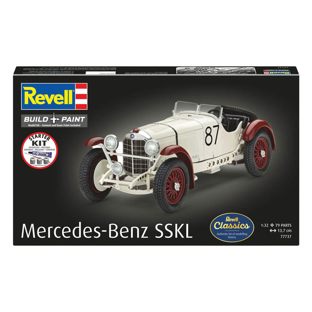 Revell model kit starter kit mercedes-benz sskl 1:32 - 79 pezzi.