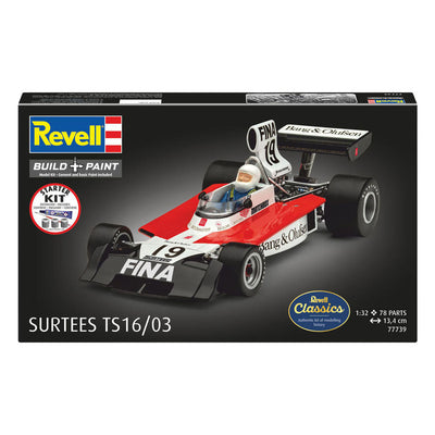 Revell model kit kit de inicio surtees ts16 03 1:32 - 78uds.