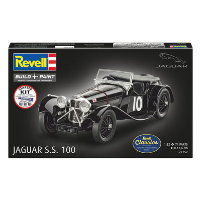 Revell model kit starter kit Jaguar SS 100 1:32 - 75 pcs.