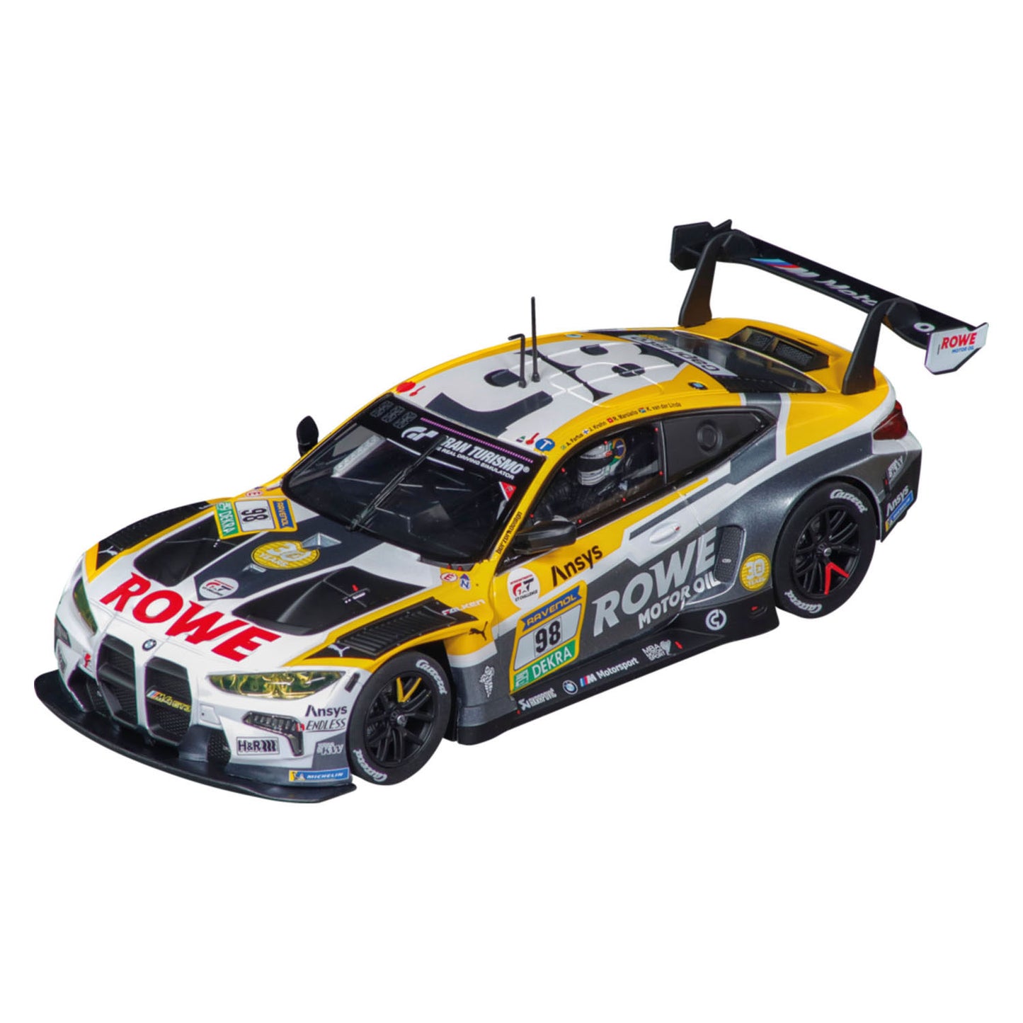 Carrera digital bmw m4 gt3 rowe racing, n.98, nurburgring 24h 2025 - 1:24