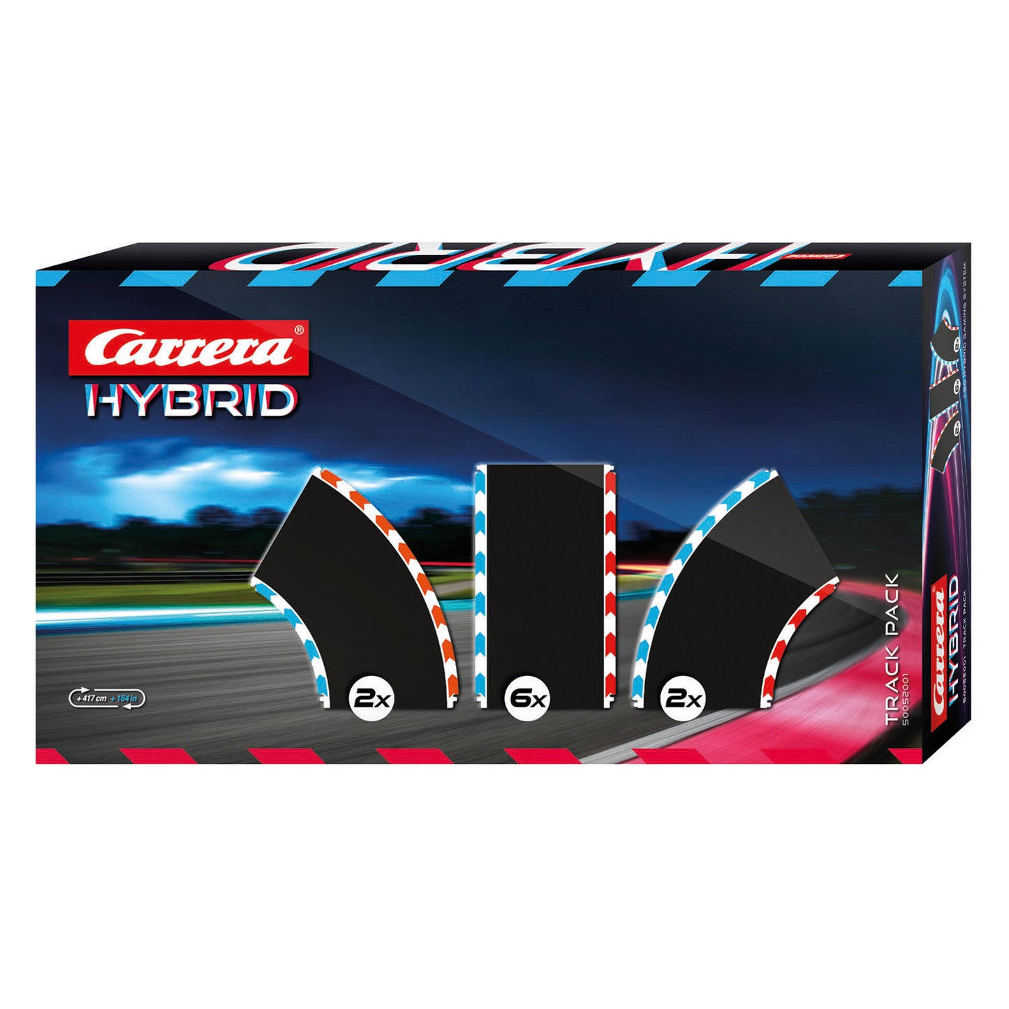 Pista ibrida Carrera confezione da 1 - 10 pezzi.
