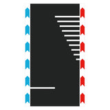 Carrera hybrid track sections, narrow section - afbeelding 1