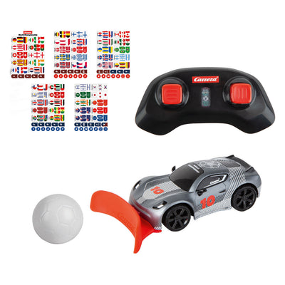 Carrera rc 2.4ghz mini rc gris - campeonato del mundo - 1:43