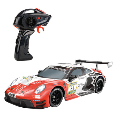 Carrera rc 2.4ghz porsche 911 gt3 r lionspeed gp, no.24 - 1:16