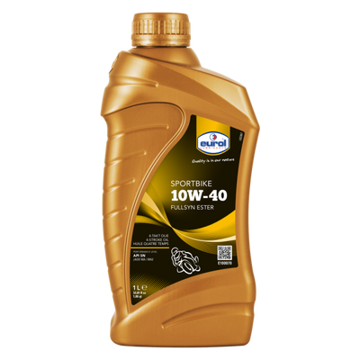 Eurol Volintético Motor Oil SportBike 10W-40 para motocicletas de 4 tiempos