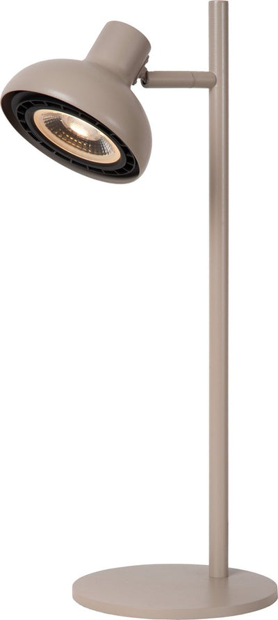 Lucide sensas - desk lamp - ø 18 cm - 1xgu10 (es111) - beige