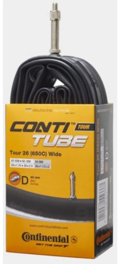 Continental Inner Tube DV13 Tour 26 pollici 47 62-559 DV 40 mm