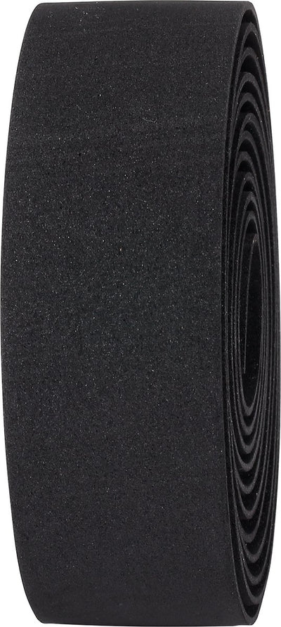 Bbb cycling handlebar tape racing bike - self-adhesive handlebar tape with stretch material - anti-slip - length: 200cm - thickness: 2mm - including handlebar caps - black eco - racing ribbon bht-01eco