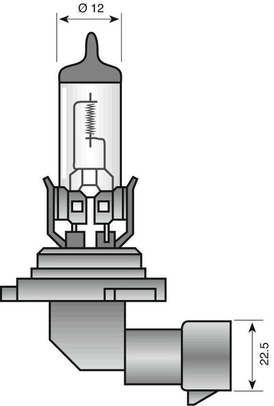 Bulb per fari spahn 12V 51W HB4 P22D