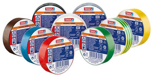 Nastro isolante Tesa rosso 15mm 10mt | 10 pezzi