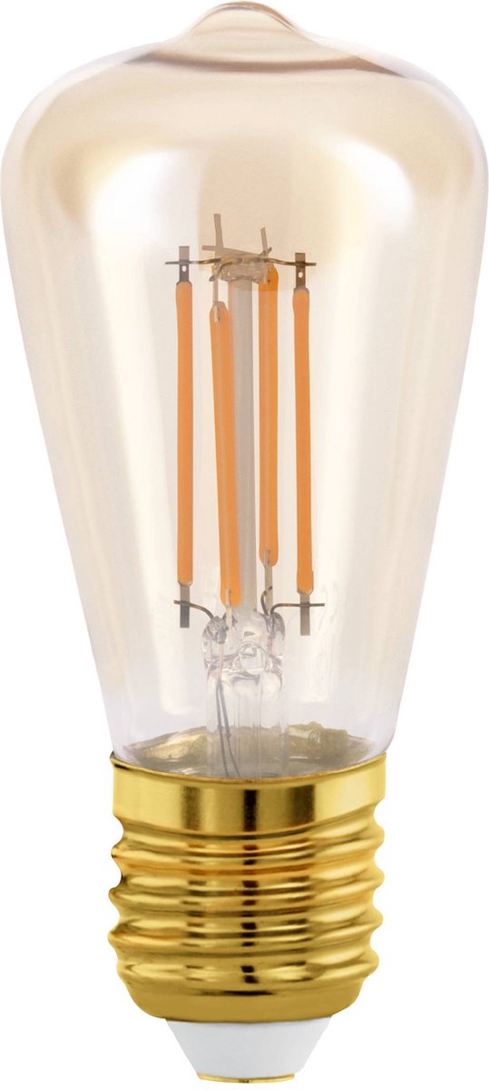 Eglo led lamp - ø 4,8 cm - e27 - amberkleurig