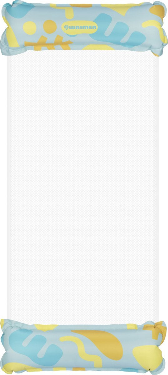 Amaca gonfiabile Waimea - PVC - blu - ca. 137×70 cm
