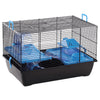 Flamingo Flamingo Hámster Cage Jaro 2 50.5x33x32.5 cm negro y azul