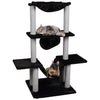 Flamingo Flamingo Cat Scraping Post Hamza 60x57x122 cm negro