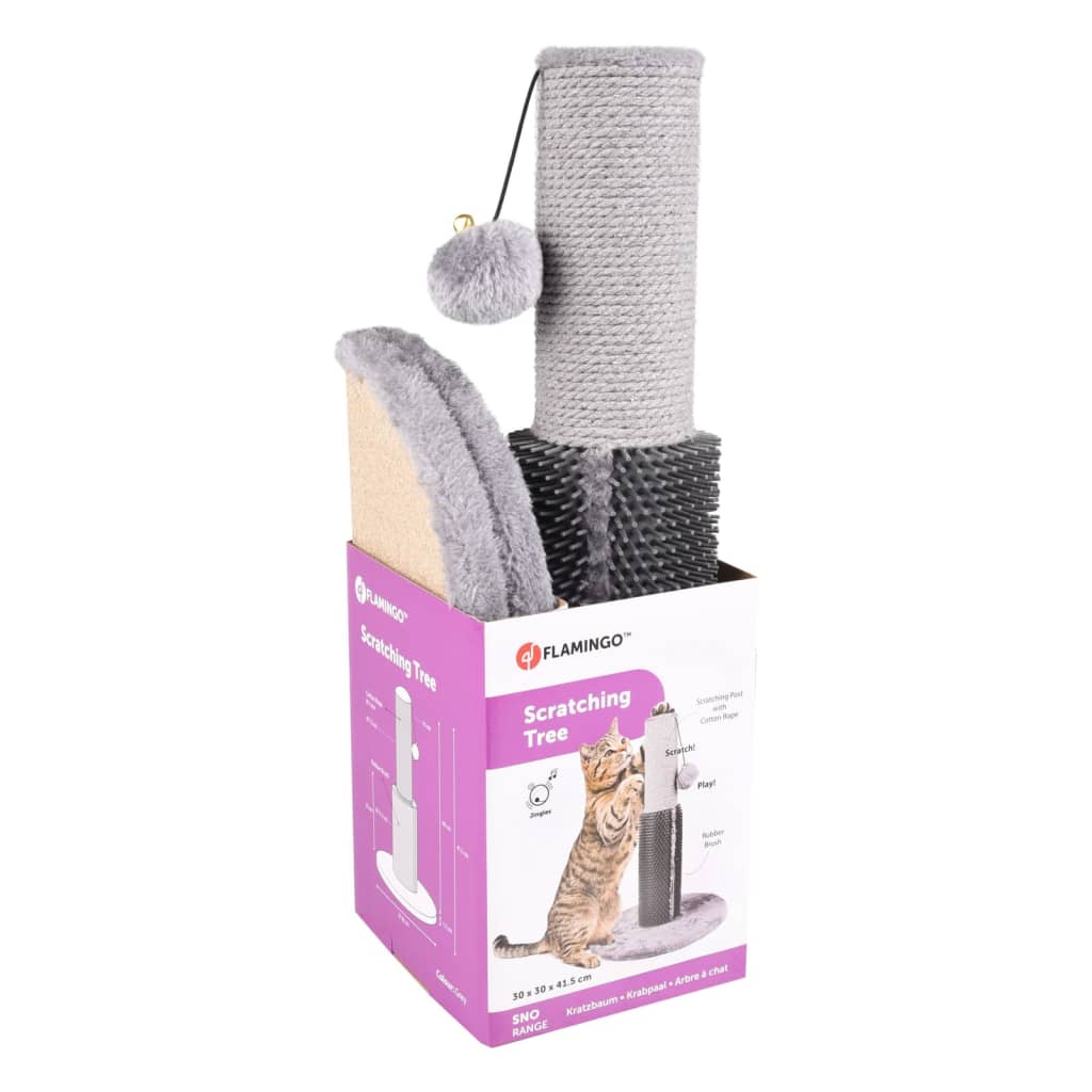 Flamingo Flamingo Cat Furniture ASA 30x30x41.5 cm de gris