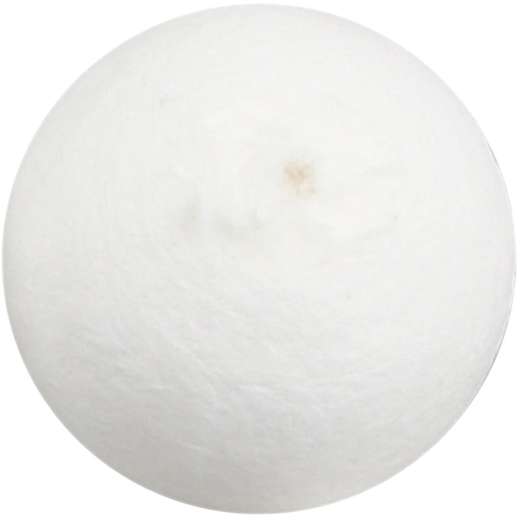 Creativ company balls, d 40 mm, white, 100 pieces, 1 box