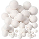 Creativ Company Cotton Balls White, 42st.