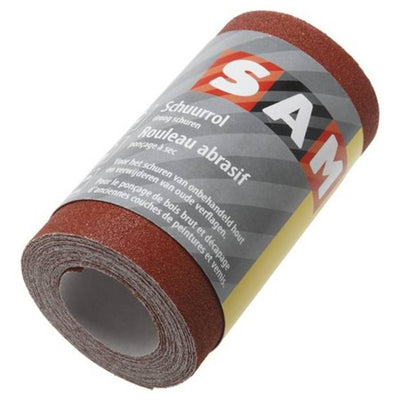 Papel de lija Sam en rollo p100