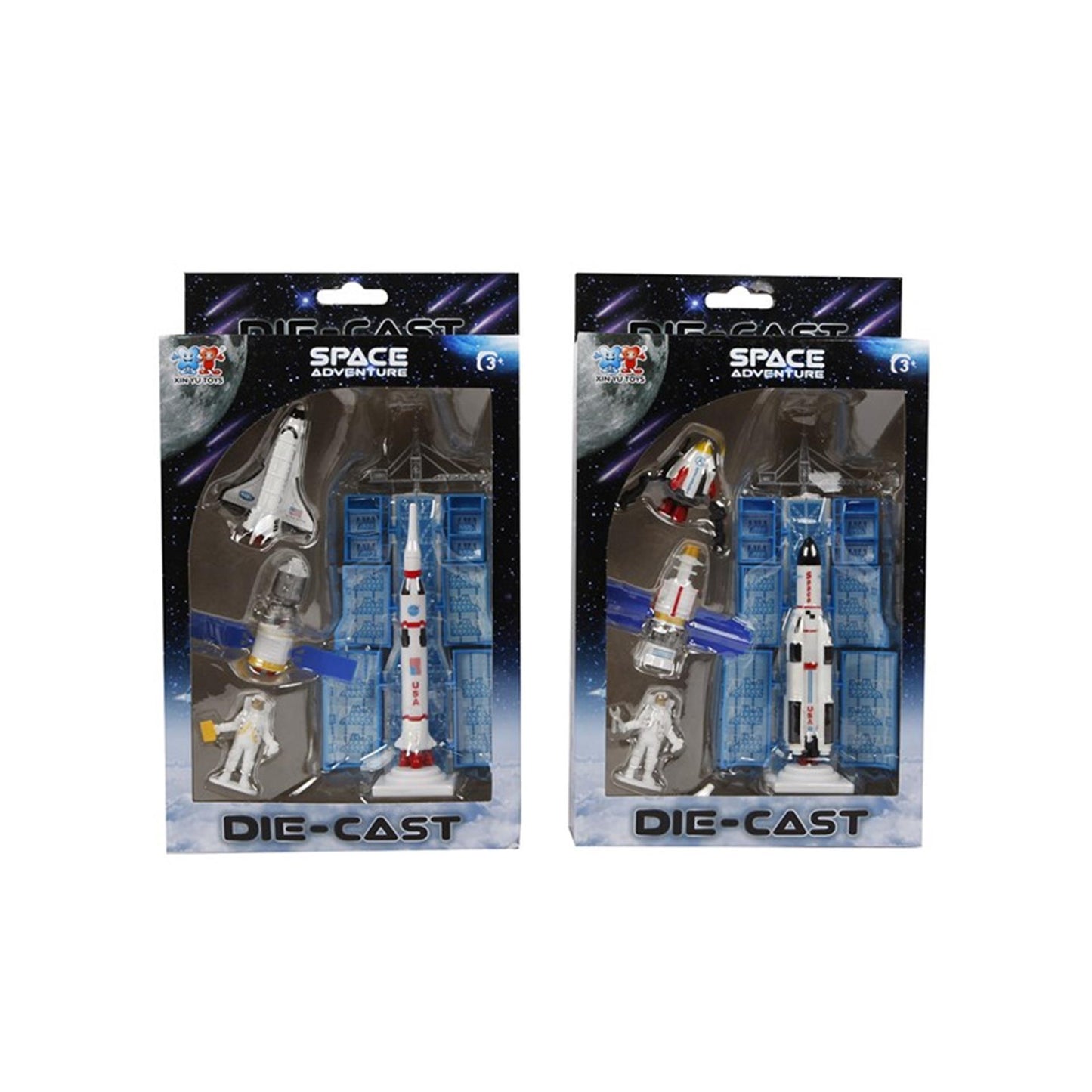 Juego de aventuras del transbordador espacial 12cm
