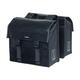 Basil Urban Load Double Bicycle Bag - Black