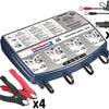 TecMate Battery Charger Optate3 Optate 3 Charger 4er Bank
