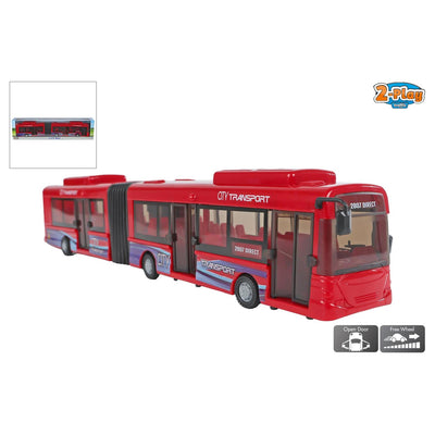 Bus articolato a 2 giochi, 39 cm