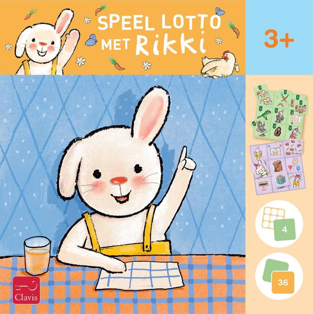 Gli editori Clavis giocano al lotto con Rikki. 3+.