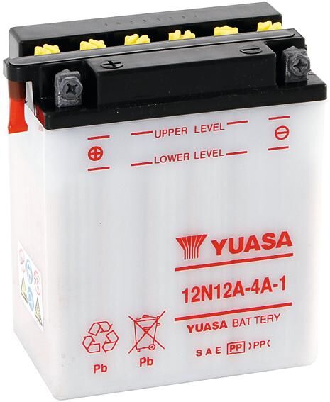 Yuasa batterie 12n12a-4a-1 battery 12n12a-4a1 standard without sp