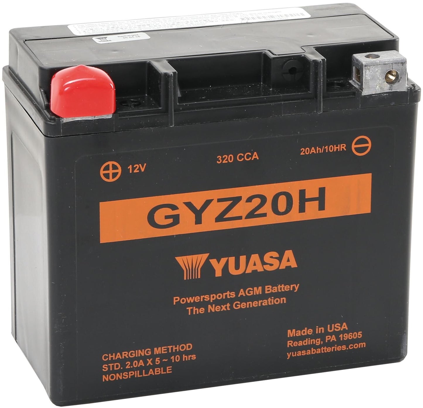 Batteria Yuasa Gyz20H AGM