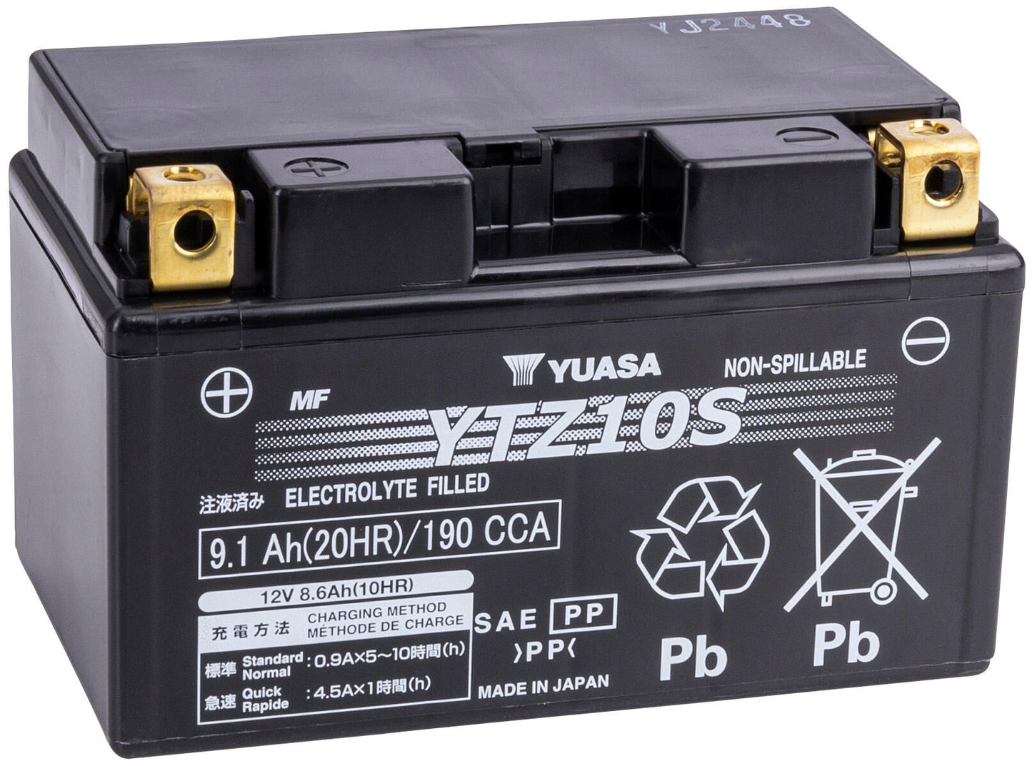 Batteria Yuasa YTZ10S.