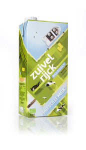 Zuivelrijck biologische halfvolle melk pak (12x 1 liter)