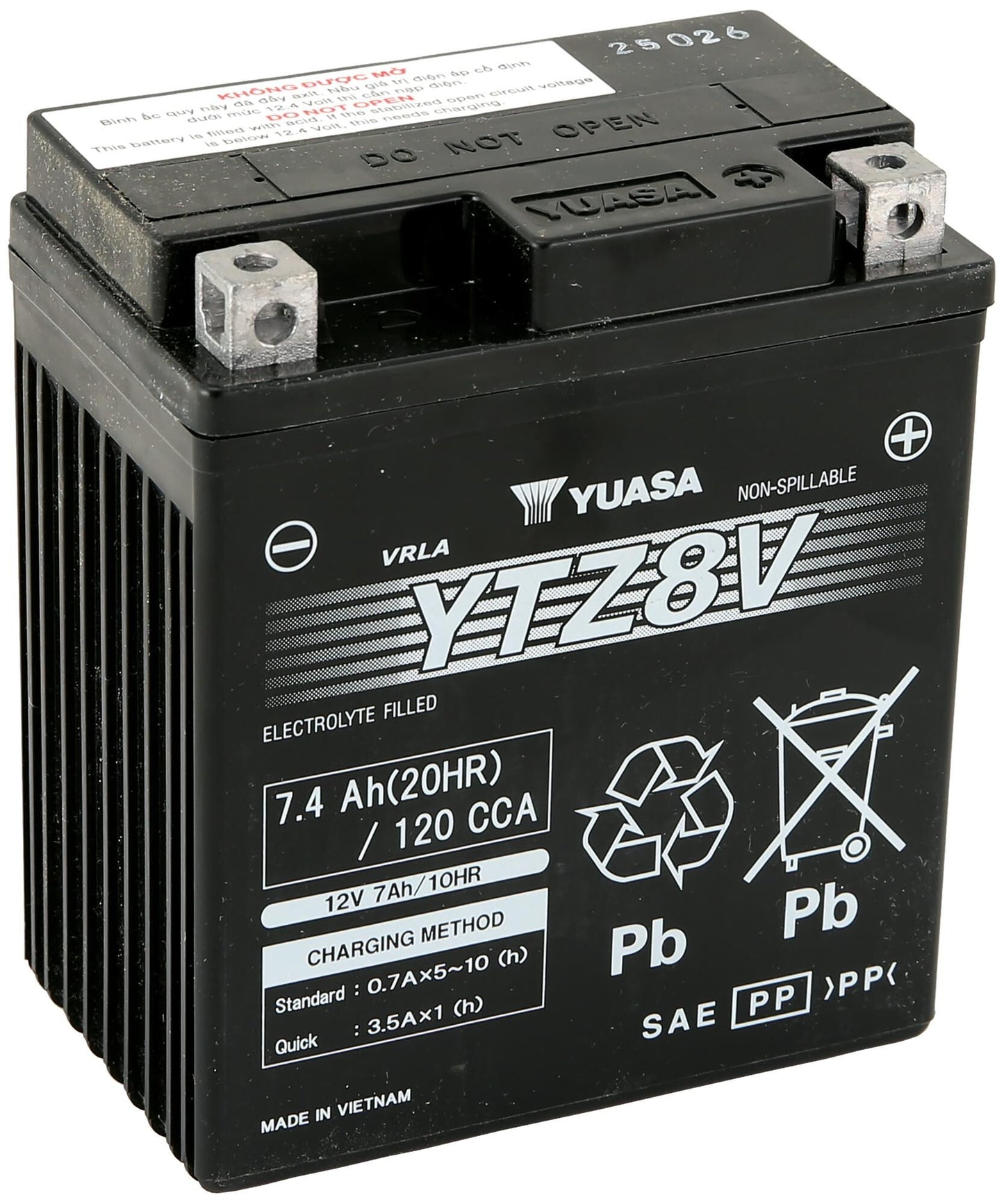 Yuasa batterie ytz8v battery ytz8v agm