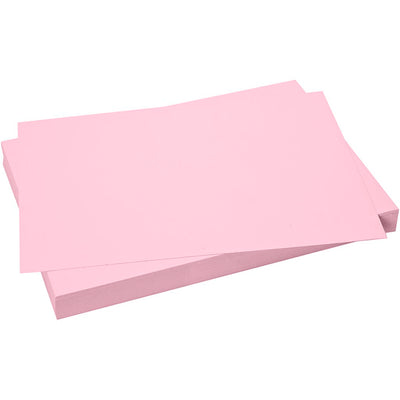 Cardboard de color creactiv de cartón rosa claro A4 270gr, 100 hojas