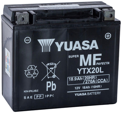 Yuasa batterij ytx20l ytx20l-bs battery ytx20l agm