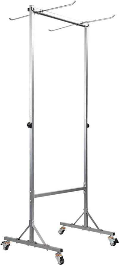 Tunturi - fitness mats transport cart - storage hanging rack - 190 x 80 x 60 cm - gray