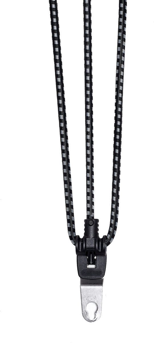 Cortina Snelbinder Yakarta 62 cm de gris negro