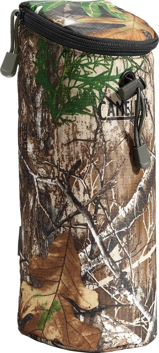 Bolsa para botella Camelbak Hunt - funda para guardar botellas - verde camuflaje marrón (borde de árbol real)