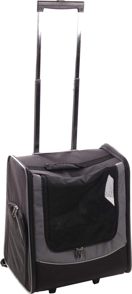 Flamingo calypto - smart trolley cani - smart trolley calypto nero l 42x34x53cm - 1pz - 136536 - 1pz