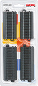 Märklin start up - set di rotaie diritte (contenuto 6 pezzi)