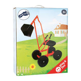 Small foot excavator with wheels - afbeelding 2